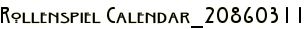 Rollenspiel Calendar_20860311