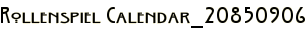 Rollenspiel Calendar_20850906