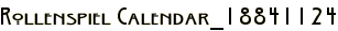 Rollenspiel Calendar_18841124