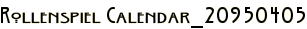 Rollenspiel Calendar_20950405