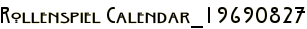 Rollenspiel Calendar_19690827