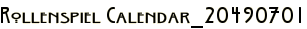 Rollenspiel Calendar_20490701