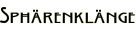 Sphärenklänge