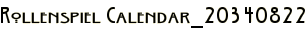 Rollenspiel Calendar_20340822