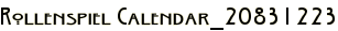Rollenspiel Calendar_20831223