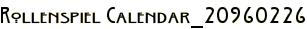 Rollenspiel Calendar_20960226