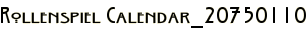 Rollenspiel Calendar_20750110