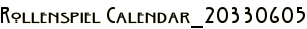 Rollenspiel Calendar_20330605