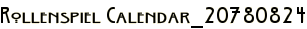 Rollenspiel Calendar_20780824