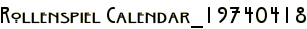 Rollenspiel Calendar_19740418