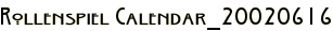 Rollenspiel Calendar_20020616