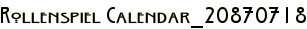 Rollenspiel Calendar_20870718