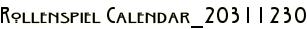 Rollenspiel Calendar_20311230