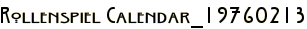 Rollenspiel Calendar_19760213