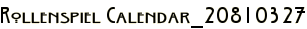 Rollenspiel Calendar_20810327