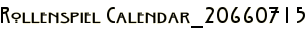 Rollenspiel Calendar_20660715