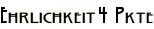 Ehrlichkeit4 Pkte