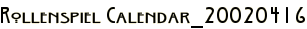 Rollenspiel Calendar_20020416