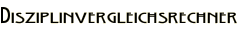 Disziplinvergleichsrechner