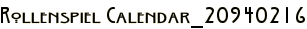 Rollenspiel Calendar_20940216