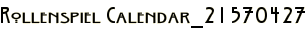 Rollenspiel Calendar_21570427