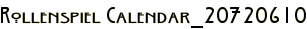 Rollenspiel Calendar_20720610
