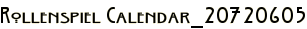 Rollenspiel Calendar_20720605