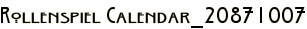 Rollenspiel Calendar_20871007
