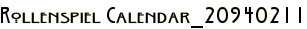 Rollenspiel Calendar_20940211