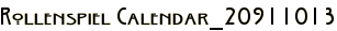 Rollenspiel Calendar_20911013