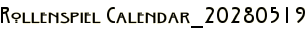 Rollenspiel Calendar_20280519