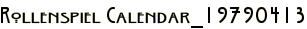 Rollenspiel Calendar_19790413