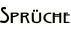 Sprüche