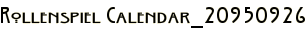 Rollenspiel Calendar_20950926