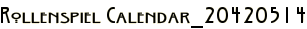 Rollenspiel Calendar_20420514