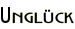 Unglück