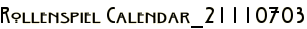 Rollenspiel Calendar_21110703