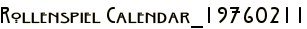 Rollenspiel Calendar_19760211