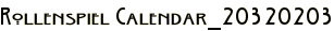 Rollenspiel Calendar_20320203