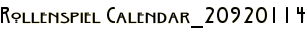 Rollenspiel Calendar_20920114