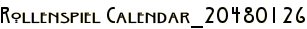 Rollenspiel Calendar_20480126