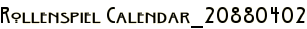 Rollenspiel Calendar_20880402