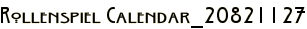 Rollenspiel Calendar_20821127