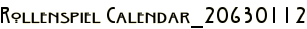 Rollenspiel Calendar_20630112